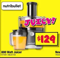 JB Hi-Fi 800 Watt Juicer offer