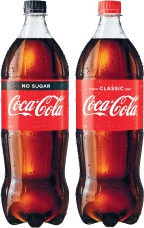 Coles Coca-Cola Soft Drink 1.25 Litre offer