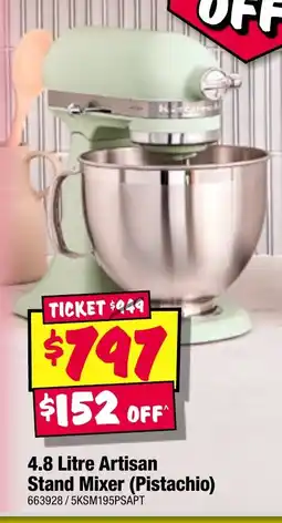 JB Hi-Fi Artisan Stand Mixer (Pistachio) offer