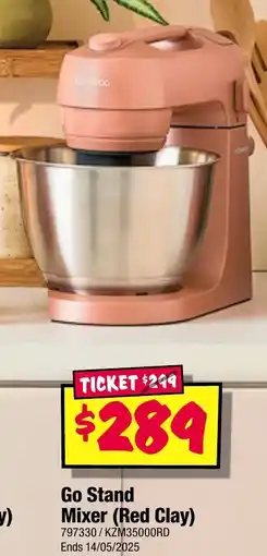 JB Hi-Fi Go Stand Mixer (Red Clay) offer