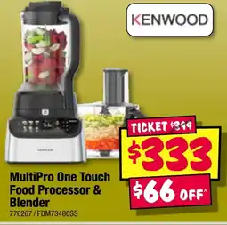 JB Hi-Fi MultiPro One Touch Food Processor & Blender offer