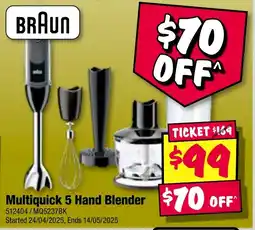 JB Hi-Fi Multiquick 5 Hand Blender offer