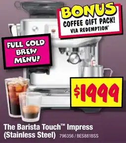 JB Hi-Fi The Barista Touch Impress (Stainless Steel) offer