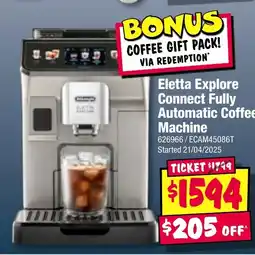 JB Hi-Fi Eletta Explore Connect Fully Automatic Coffee Machine offer