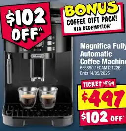JB Hi-Fi Magnifica Fully Automatic Coffee Machine offer