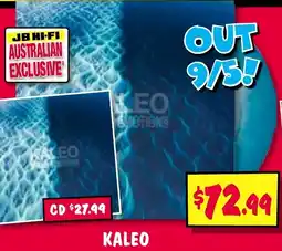 JB Hi-Fi KALEO offer