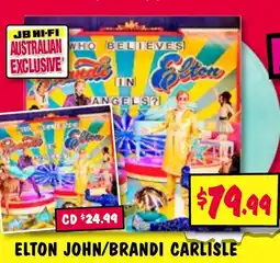 JB Hi-Fi ELTON JOHN/BRANDI CARLISLE offer