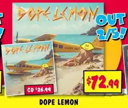 JB Hi-Fi DOPE LEMON offer
