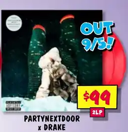 JB Hi-Fi PARTYNEXTDOOR X DRAKE offer