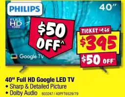 JB Hi-Fi Full HD Google LED TV offer