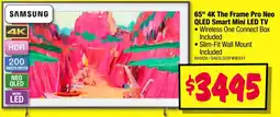 JB Hi-Fi 4K The Frame Pro Neo QLED Smart Mini LED TV offer
