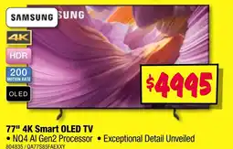 JB Hi-Fi 4K Smart OLED TV offer
