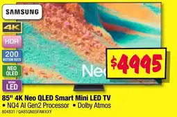 JB Hi-Fi 4K Neo QLED Smart Mini LED TV offer