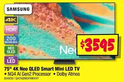 JB Hi-Fi 4K Neo QLED Smart Mini LED TV offer