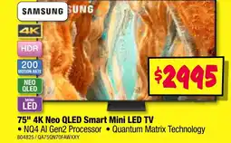 JB Hi-Fi 4K Neo QLED Smart Mini LED TV offer