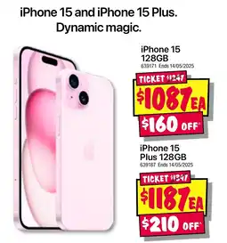 JB Hi-Fi iPhone 15 128GB offer