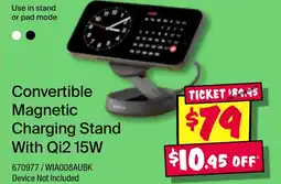 JB Hi-Fi Convertible Magnetic Charging Stand offer