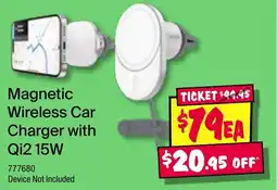 JB Hi-Fi Magnetic Wireless Car Charger offer