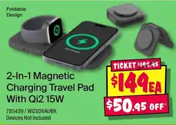 JB Hi-Fi 2-In-1 Magnetic Charging Travel Pad offer