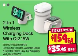 JB Hi-Fi 2-In-1 Wireless Charging Dock offer