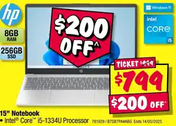 JB Hi-Fi Notebook offer