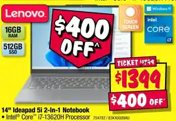 JB Hi-Fi Ideapad 5i 2-In-1 Notebook offer
