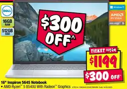 JB Hi-Fi Inspiron notebook offer