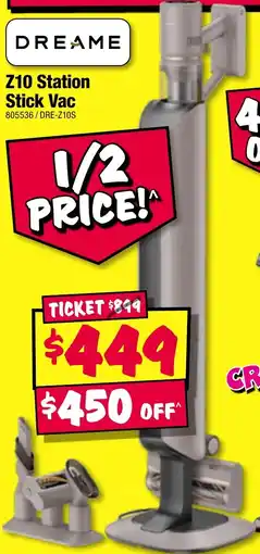 JB Hi-Fi Z10 Station Stick Vac offer