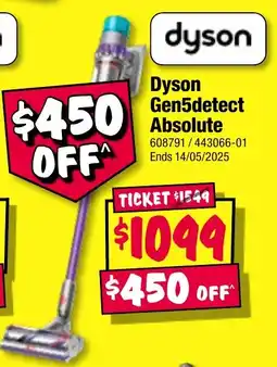 JB Hi-Fi Dyson Gen5detect Absolute offer