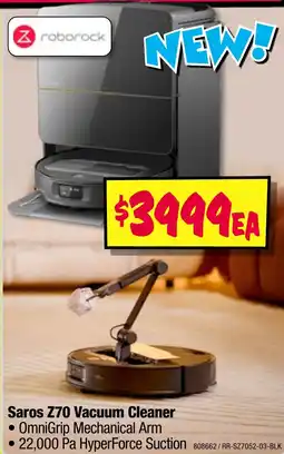 JB Hi-Fi Saros Z70 Vacuum Cleaner offer
