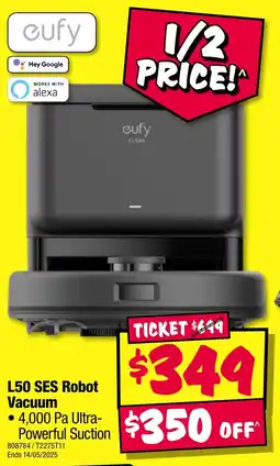 JB Hi-Fi L50 ses robot vacuum offer