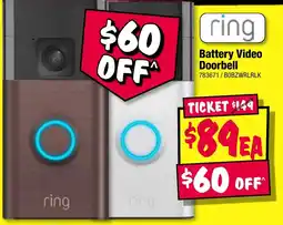 JB Hi-Fi Battery Video Doorbell offer