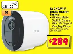 JB Hi-Fi Go 2 4g/wi-fi mobile security camera offer