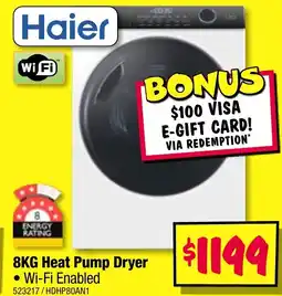 JB Hi-Fi Heat Pump Dryer offer