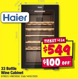 JB Hi-Fi Wine Cabinet offer