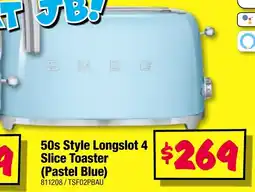 JB Hi-Fi Style Longslot 4 Slice Toaster (Pastel Blue) offer