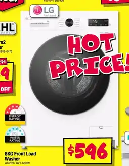 JB Hi-Fi Front load washer offer