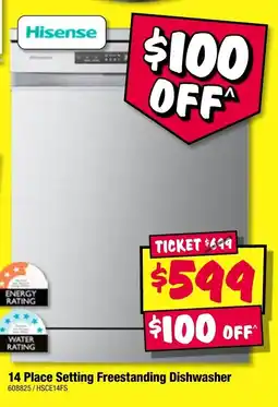 JB Hi-Fi freestanding dishwasher offer