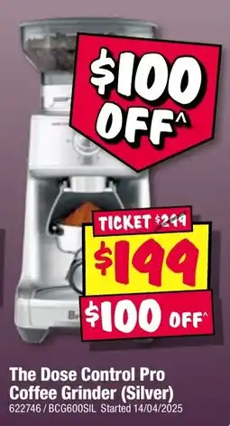 JB Hi-Fi The Dose Control Pro Coffee Grinder (Silver) offer