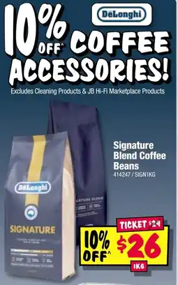 JB Hi-Fi Signature Blend Coffee Beans offer