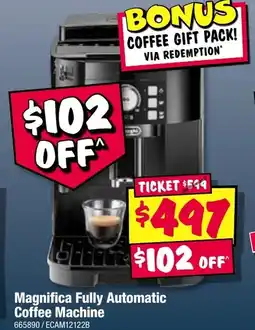 JB Hi-Fi Magnifica Fully Automatic Coffee Machine offer