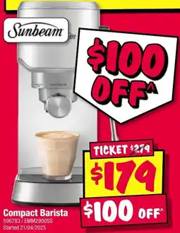 JB Hi-Fi Compact Barista offer