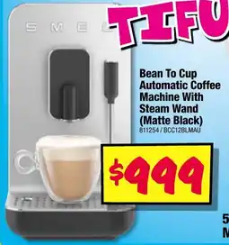 JB Hi-Fi Bean To Cup Automatic Coffee Machine With Steam Wand (Matte Black) offer