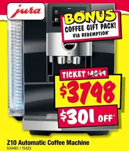 JB Hi-Fi Z10 Automatic Coffee Machine offer