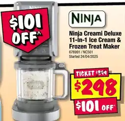 JB Hi-Fi Ninja Creami Deluxe 11-in-1 Ice Cream & Frozen Treat Maker offer