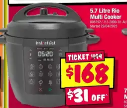 JB Hi-Fi Rio multi cooker offer