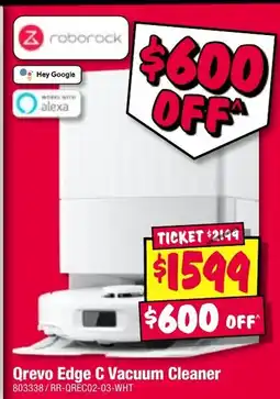 JB Hi-Fi Qrevo Edge C Vacuum Cleaner offer