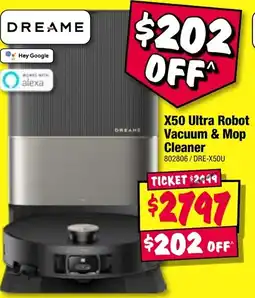JB Hi-Fi X50 ultra robot vacuum & mop offer