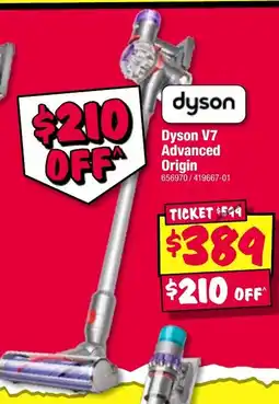 JB Hi-Fi Dyson v7 advanced origin offer