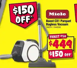 JB Hi-Fi Boost cx1 parquet bagless vacuum offer
